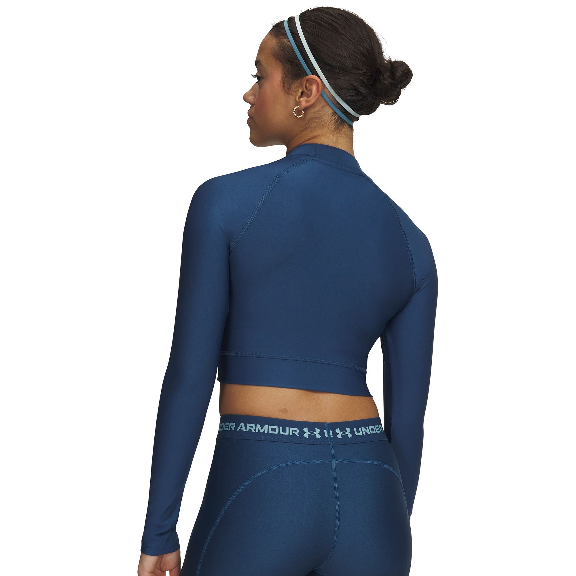 Under Armour Women's HeatGear Crop Mock Long Sleeve product image