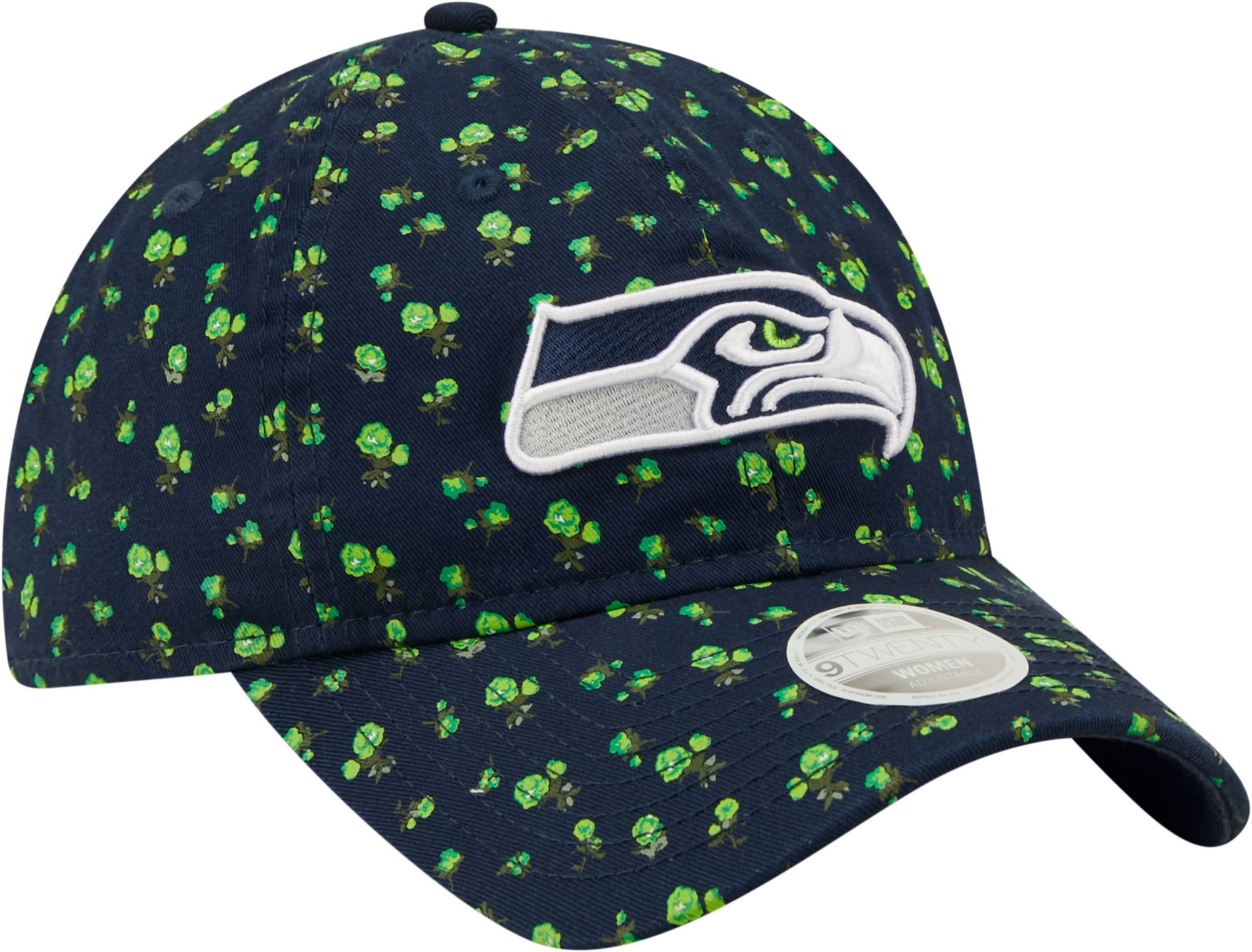 New Era Women's Seattle Seahawks Floral 9Twenty Adjustable Hat product image