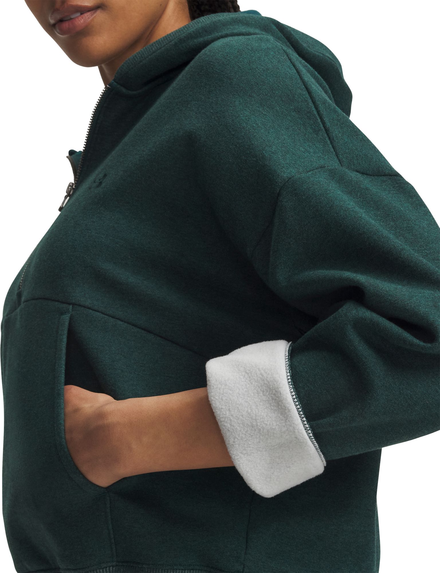 Under Armour Women's Icon Fleece: Reinvented ½ Zip Hoodie product image