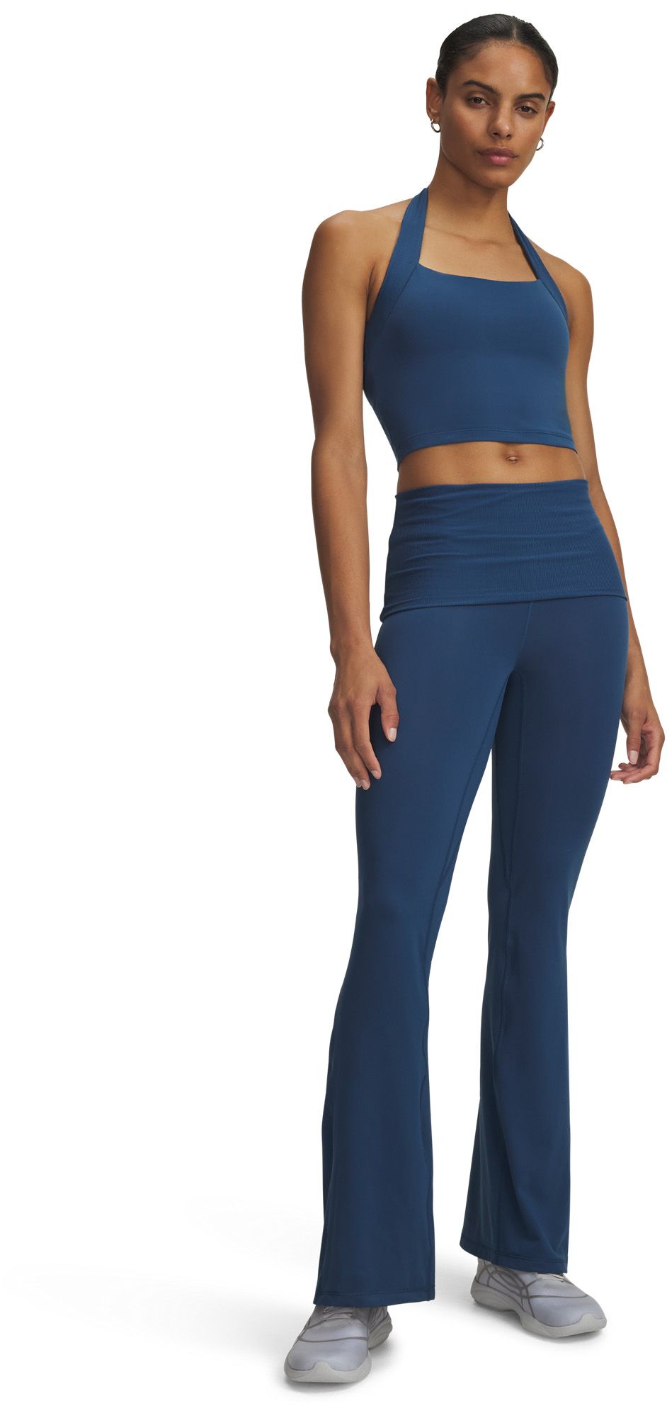 Under Armour Women's Meridian Rib Foldover Flare Pants product image