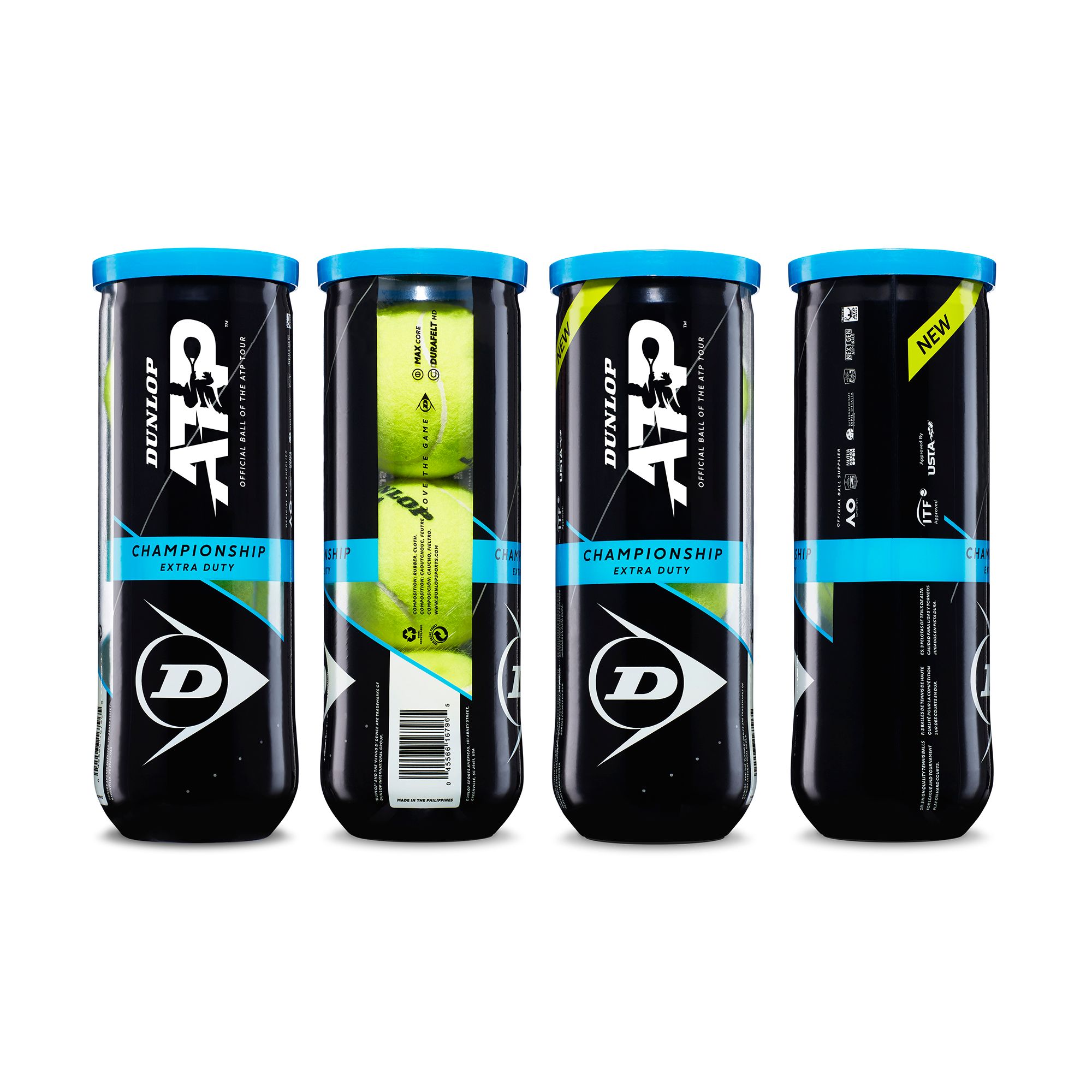 Dunlop ATP Championship Extra Duty Tennis Balls product image