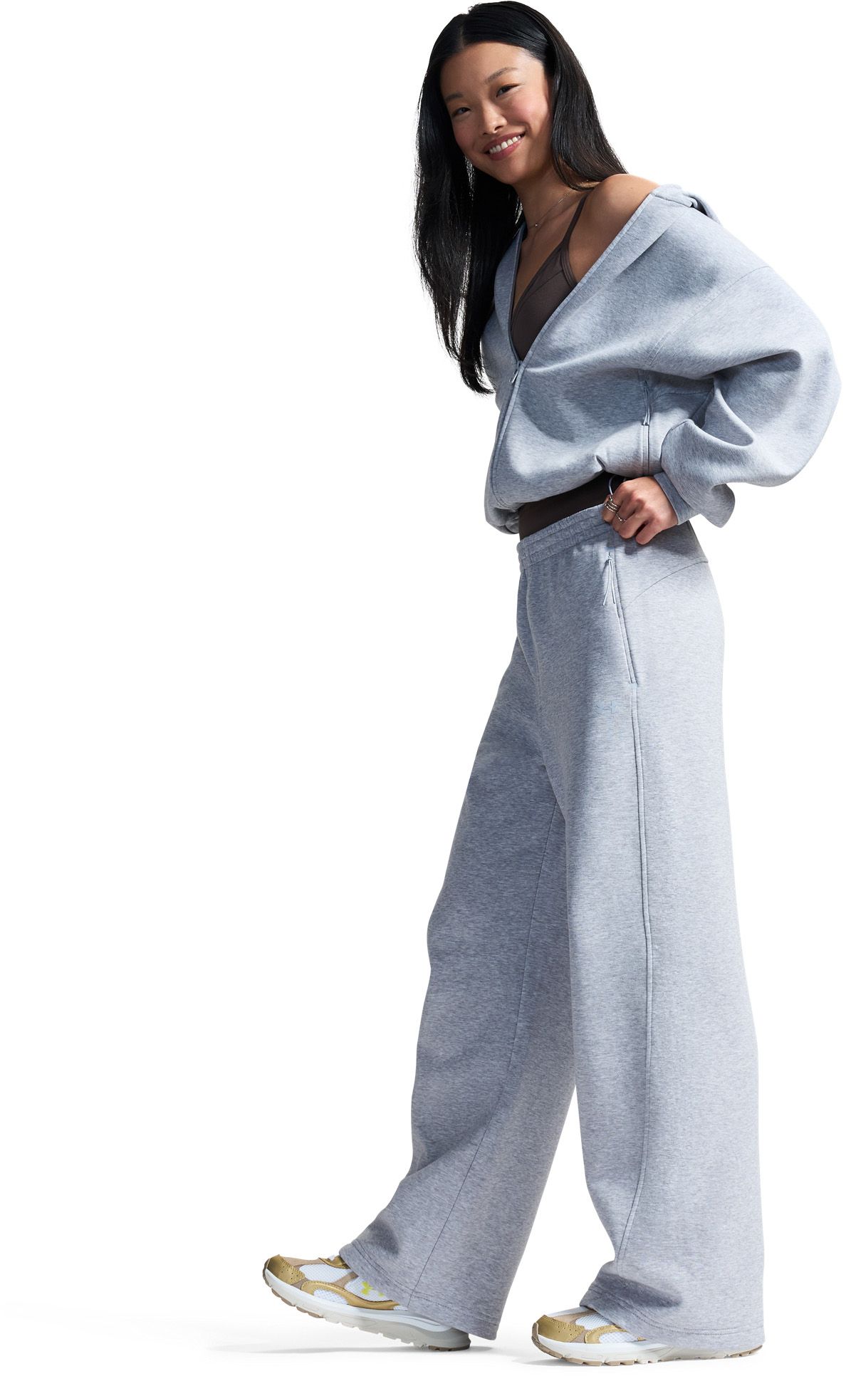 Under Armour Women's Unstoppable Fleece Open Pants product image
