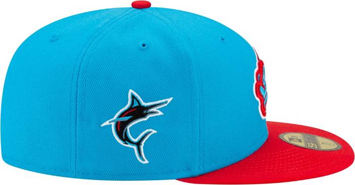 Miami Marlins City Connect 59FIFTY Fitted MLB Cap Red