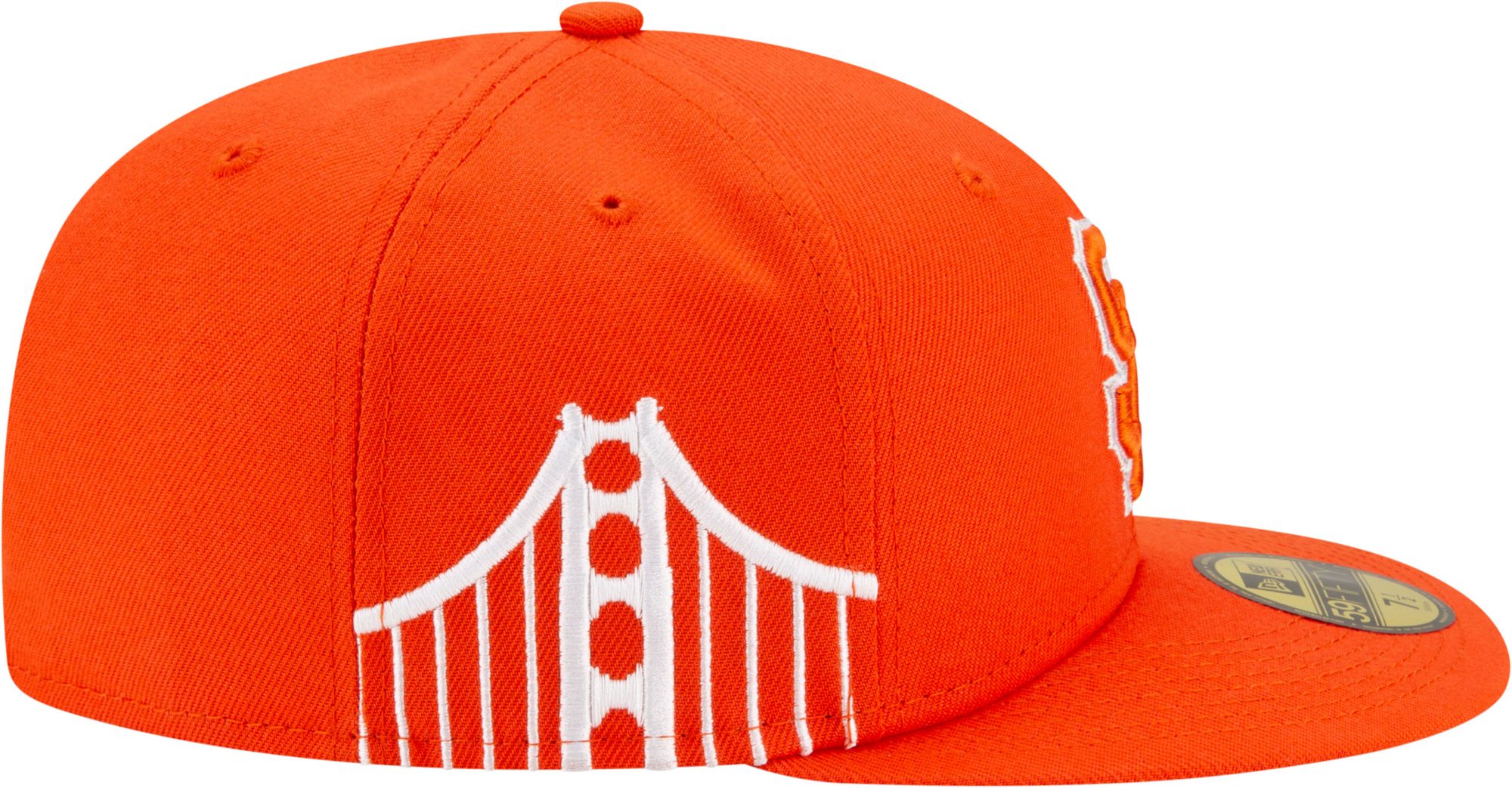 New Era Men's San Francisco Giants Orange 2021 City Connect 59Fifty Fitted Hat