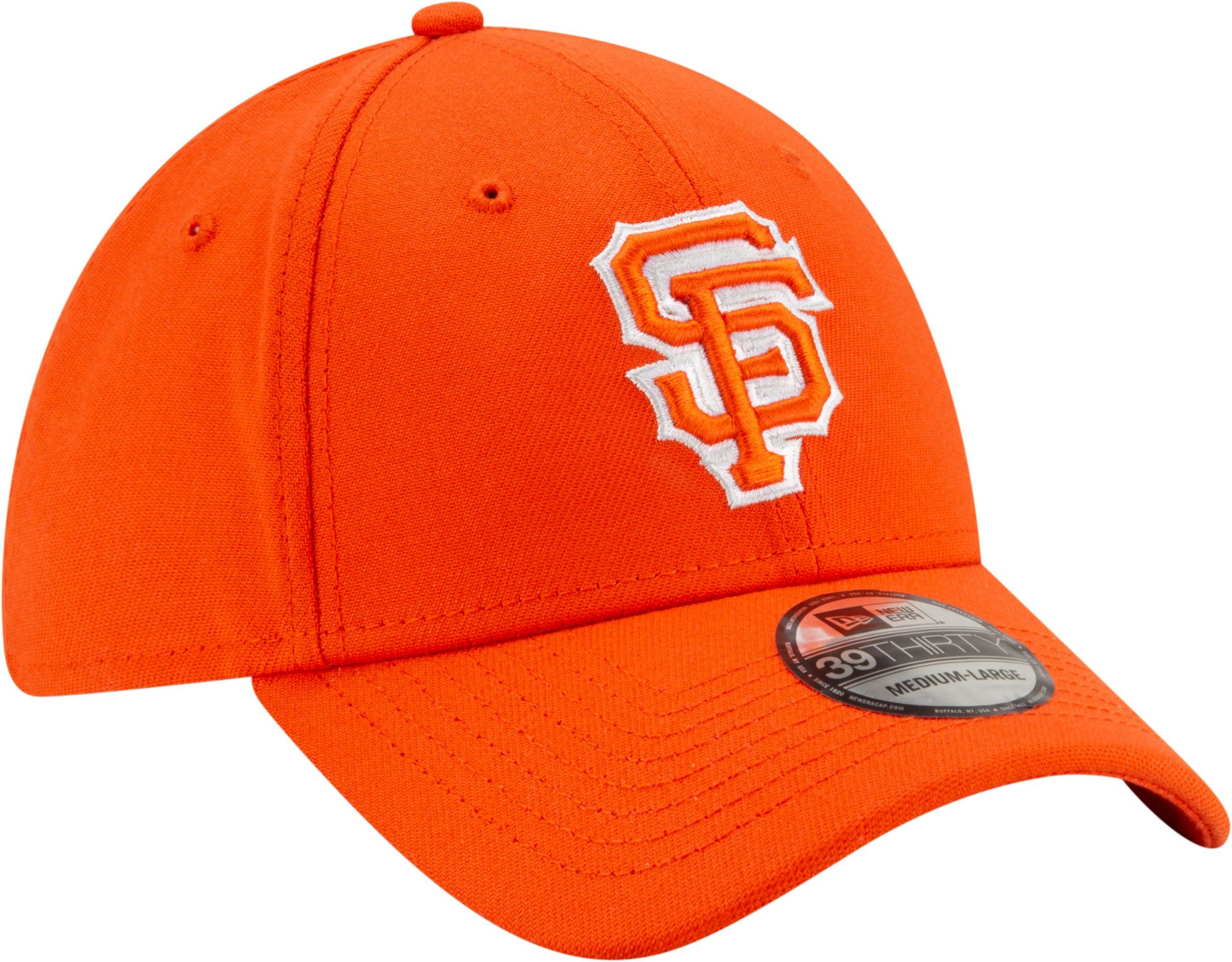 New Era Men's San Francisco Giants Orange 2021 City Connect 39Thirty Stretch Fit Hat