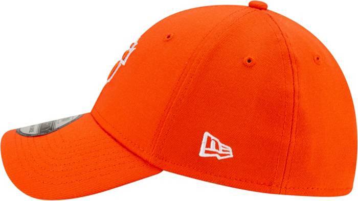 New Era Women's Orange San Francisco Giants City Connect Cap Logo Tri-Blend  V-Neck T-shirt