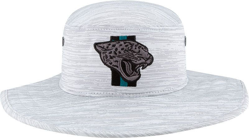 New Era Men's Jacksonville Jaguars Grey Sideline 2021 Training Camp Panama Bucket Hat product image