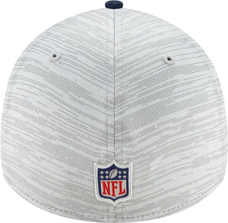 New Era Men's New England Patriots Grey Sideline 2021 Training Camp 39Thirty Stretch Fit Hat product image