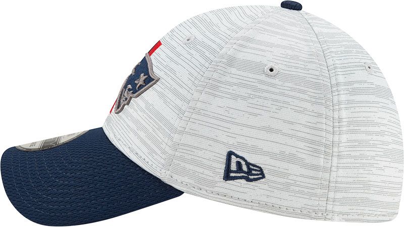 New Era Men's New England Patriots Grey Sideline 2021 Training Camp 39Thirty Stretch Fit Hat product image
