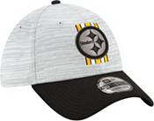 New Era Men's Pittsburgh Steelers Grey Sideline 2021 Training Camp 39Thirty Stretch Fit Hat product image