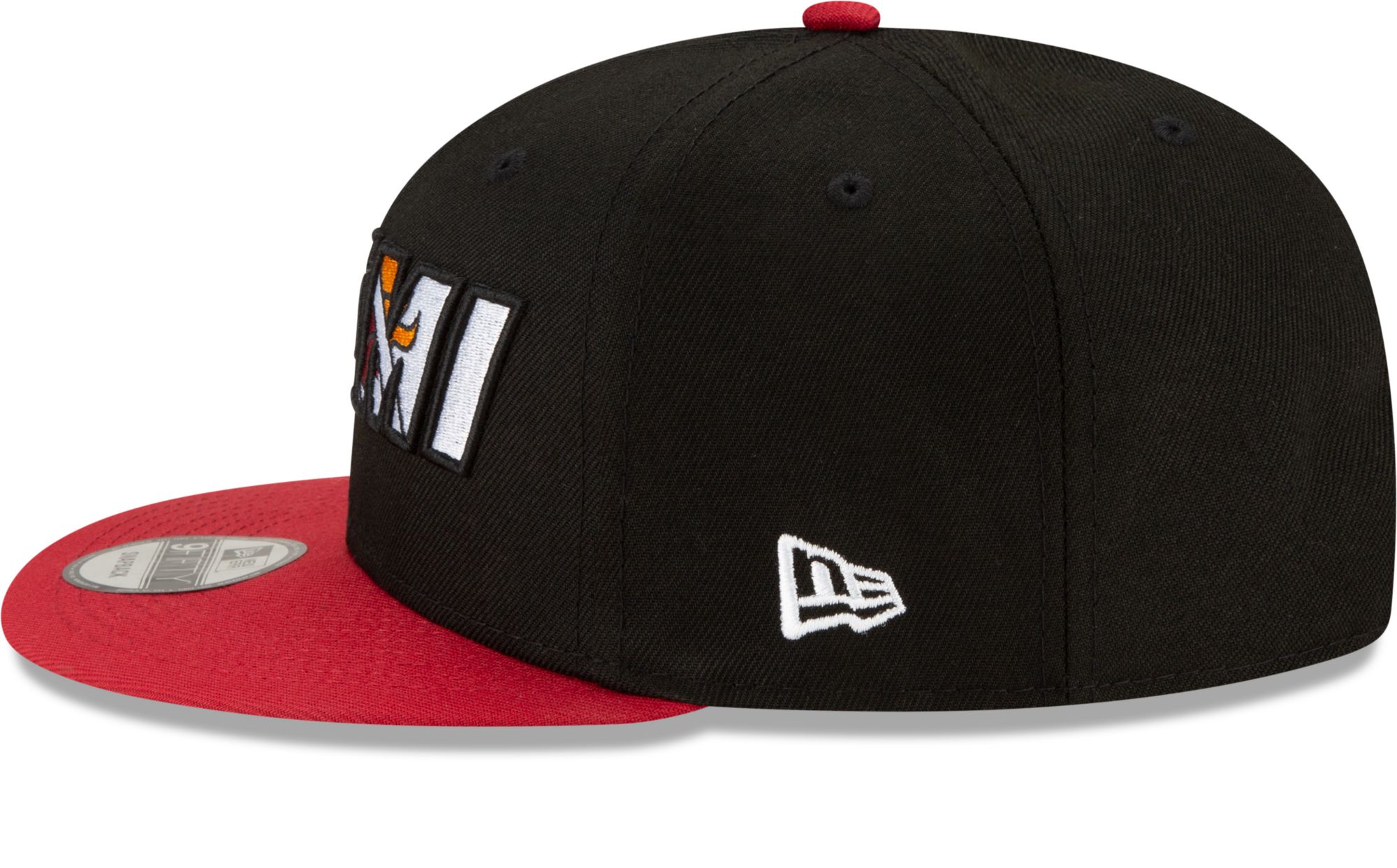 New Era Men's Miami Heat 2021 NBA Draft 9Fifty Adjustable Snapback Hat product image