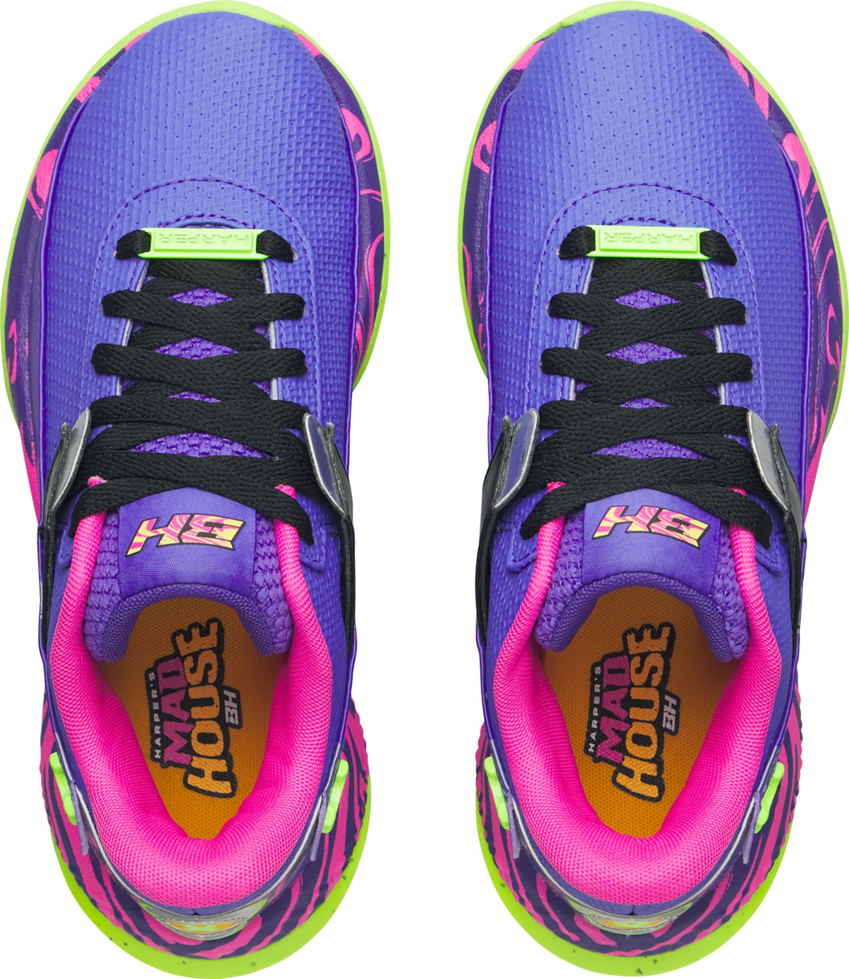 Under Armour Kids' Harper 10 Mad House Turf Baseball Shoes product image