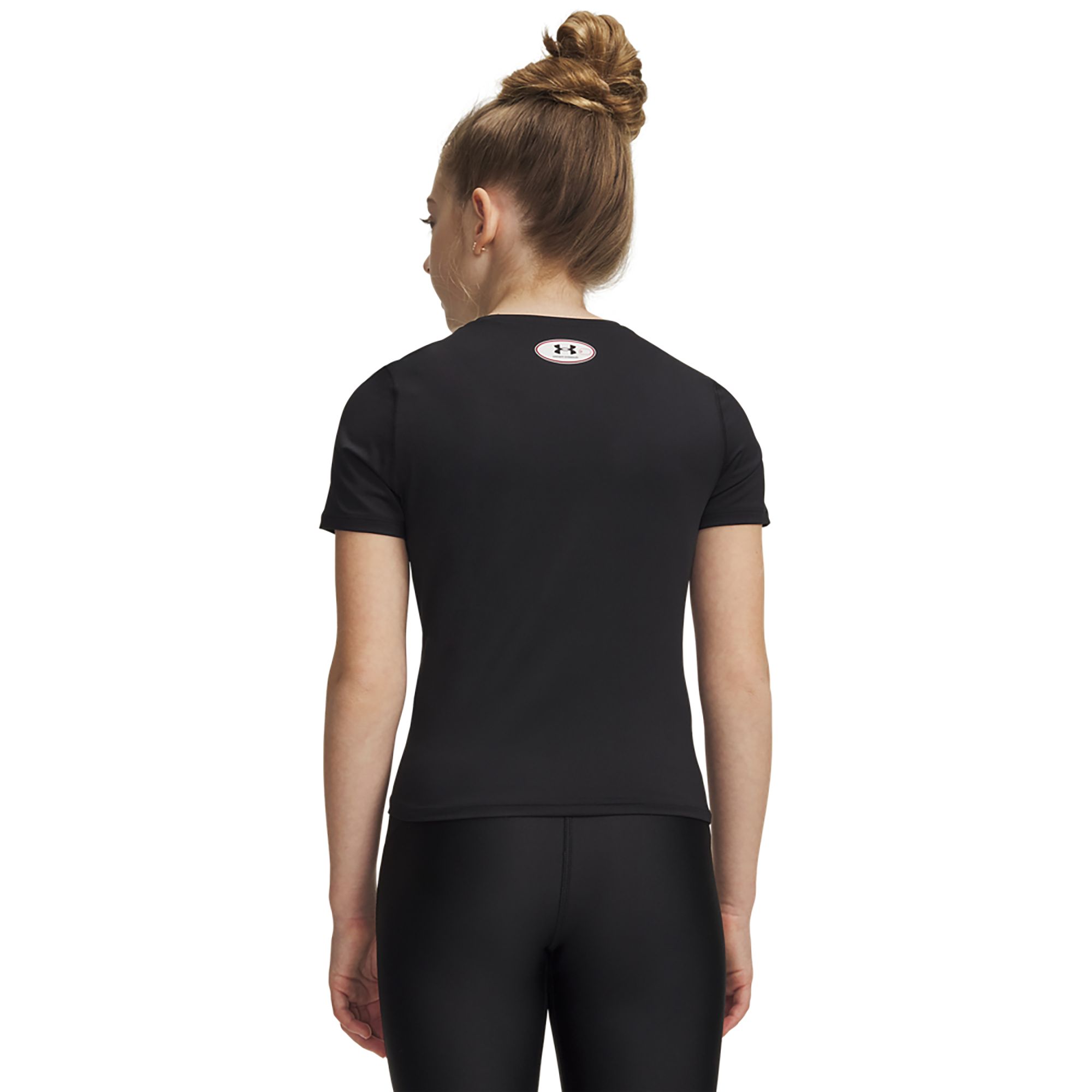 Under Armour Girls' HeatGear Short Sleeve Shirt product image