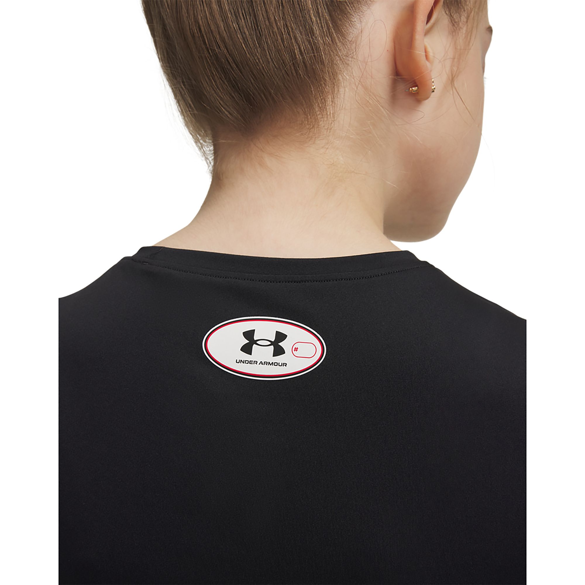 Under Armour Girls' HeatGear Short Sleeve Shirt product image