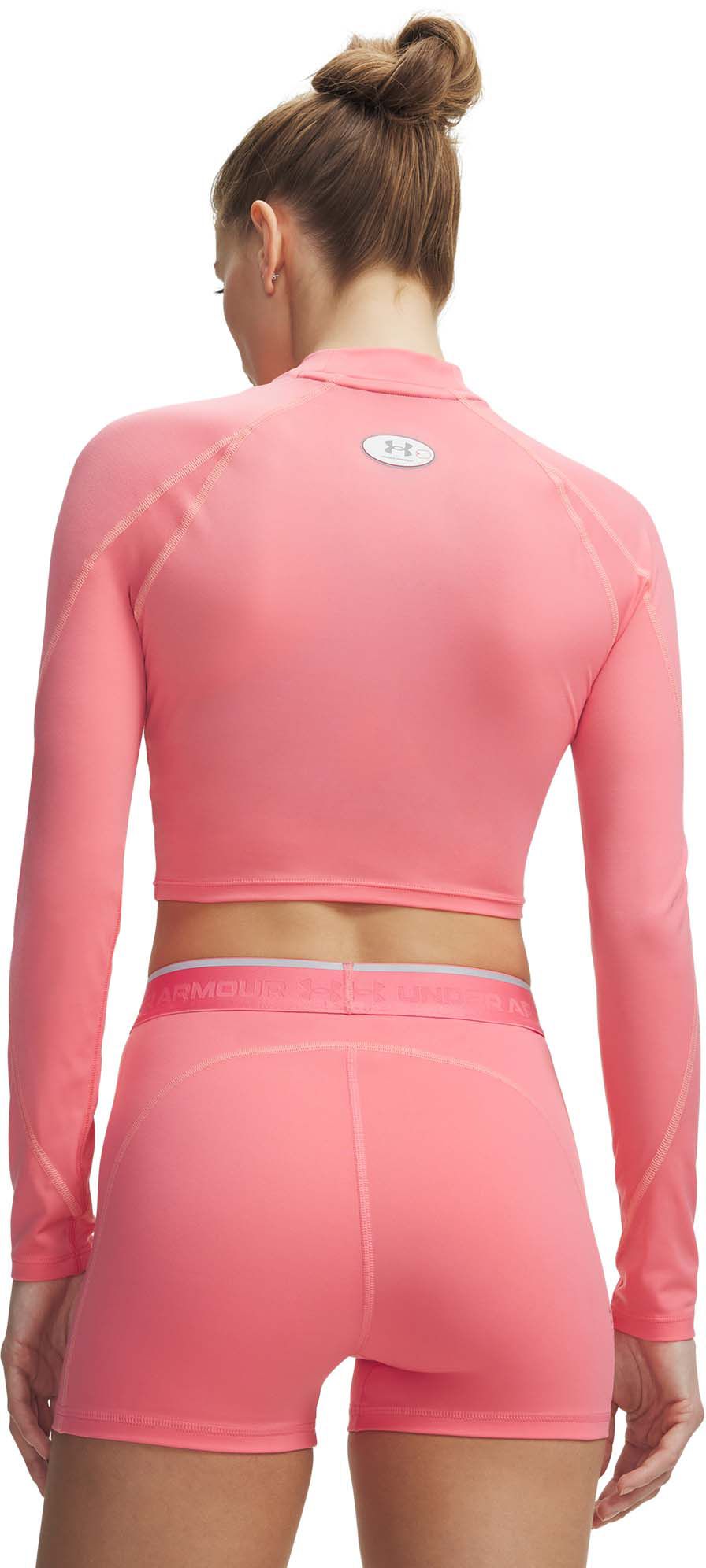 Under Armour Women's HeatGear Elite Crop Mock Long Sleeve product image