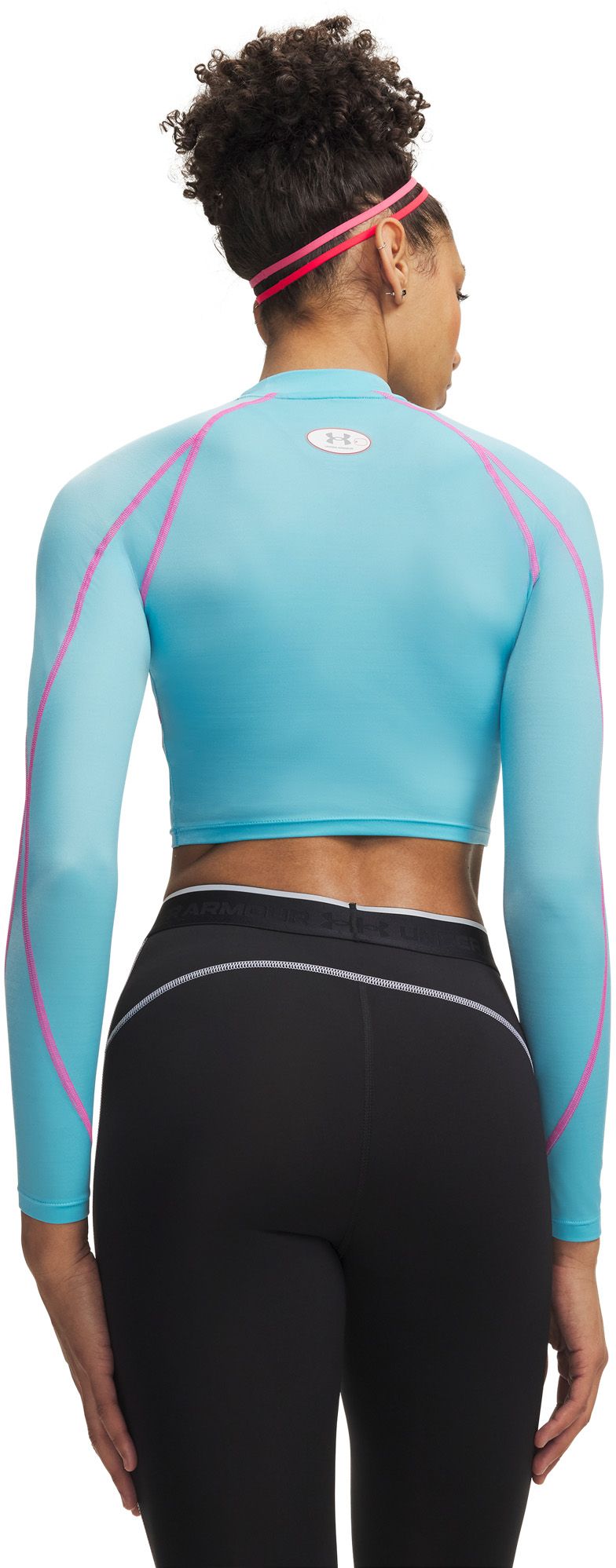 Under Armour Women's HeatGear Elite Crop Mock Long Sleeve product image