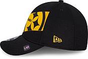 New Era Men's Pittsburgh Steelers Panel Crop 39Thirty Black Stretch Fit Hat product image