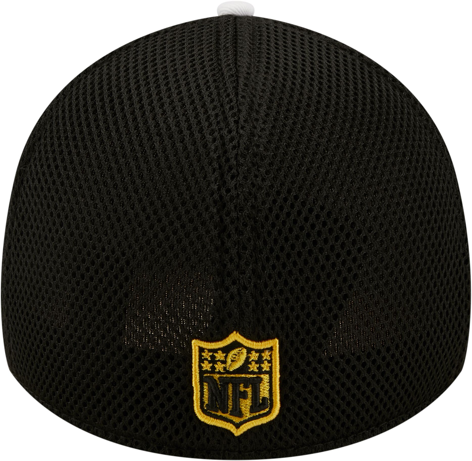 New Era Men's Pittsburgh Steelers Team Neo 39Thirty White Stretch Fit Hat product image