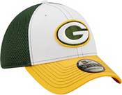 New Era Men's Green Bay Packers Team Neo 39Thirty White Stretch Fit Hat product image