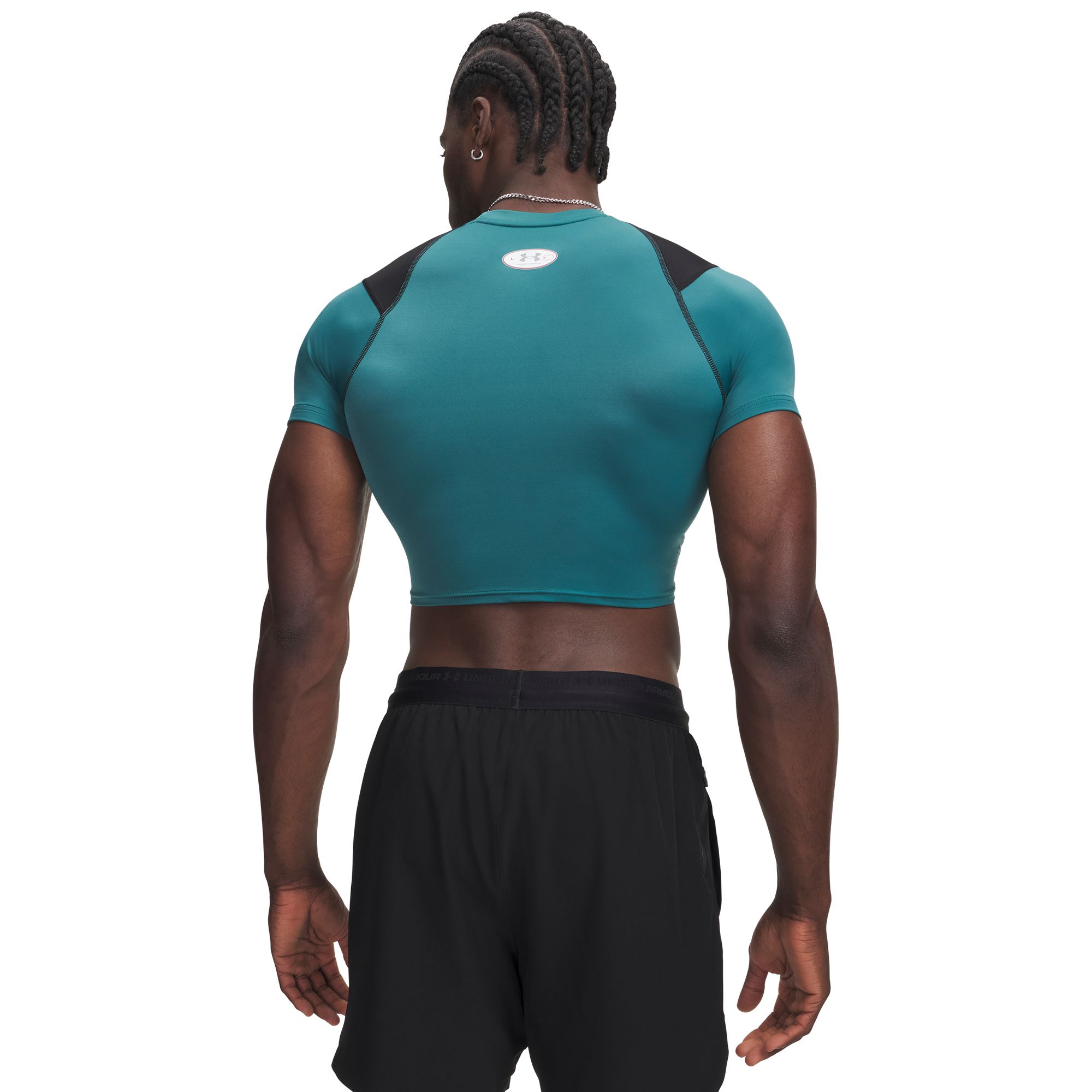 Under Armour Men's HeatGear Elite Cropped Compression T-Shirt product image