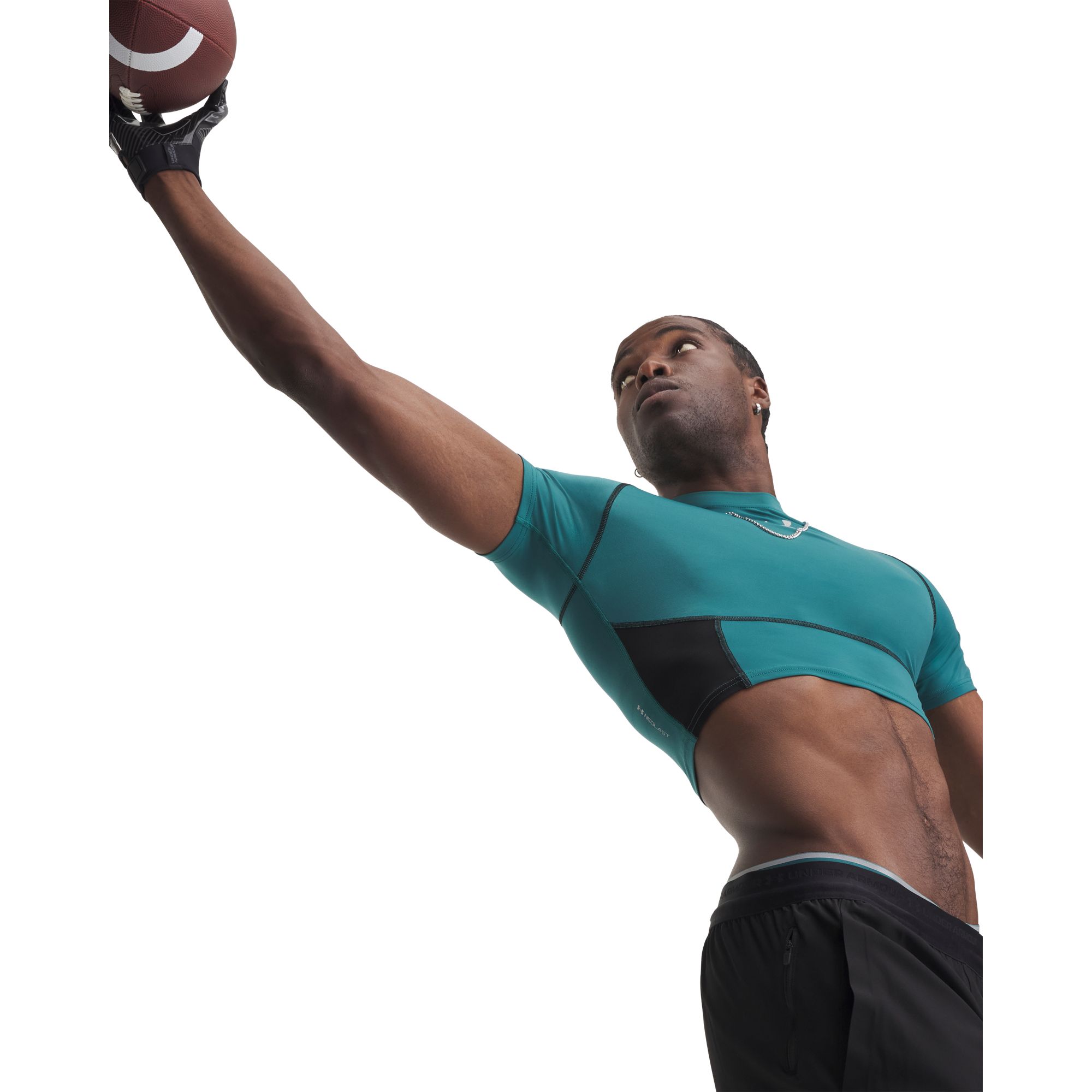 Under Armour Men's HeatGear Elite Cropped Compression T-Shirt product image