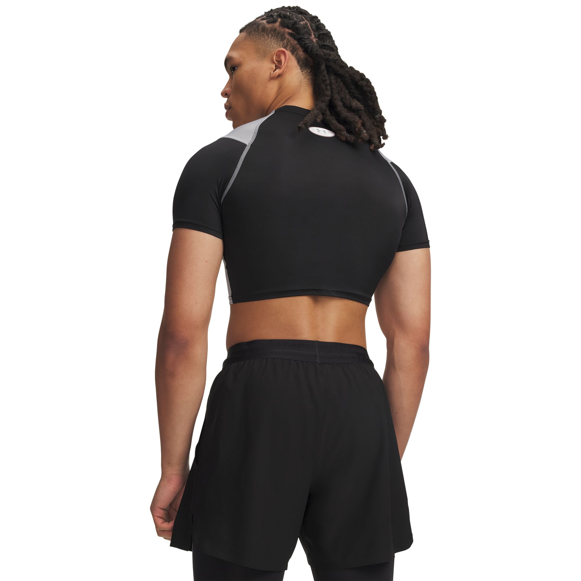 Under Armour Men's HeatGear Elite Cropped Compression T-Shirt product image