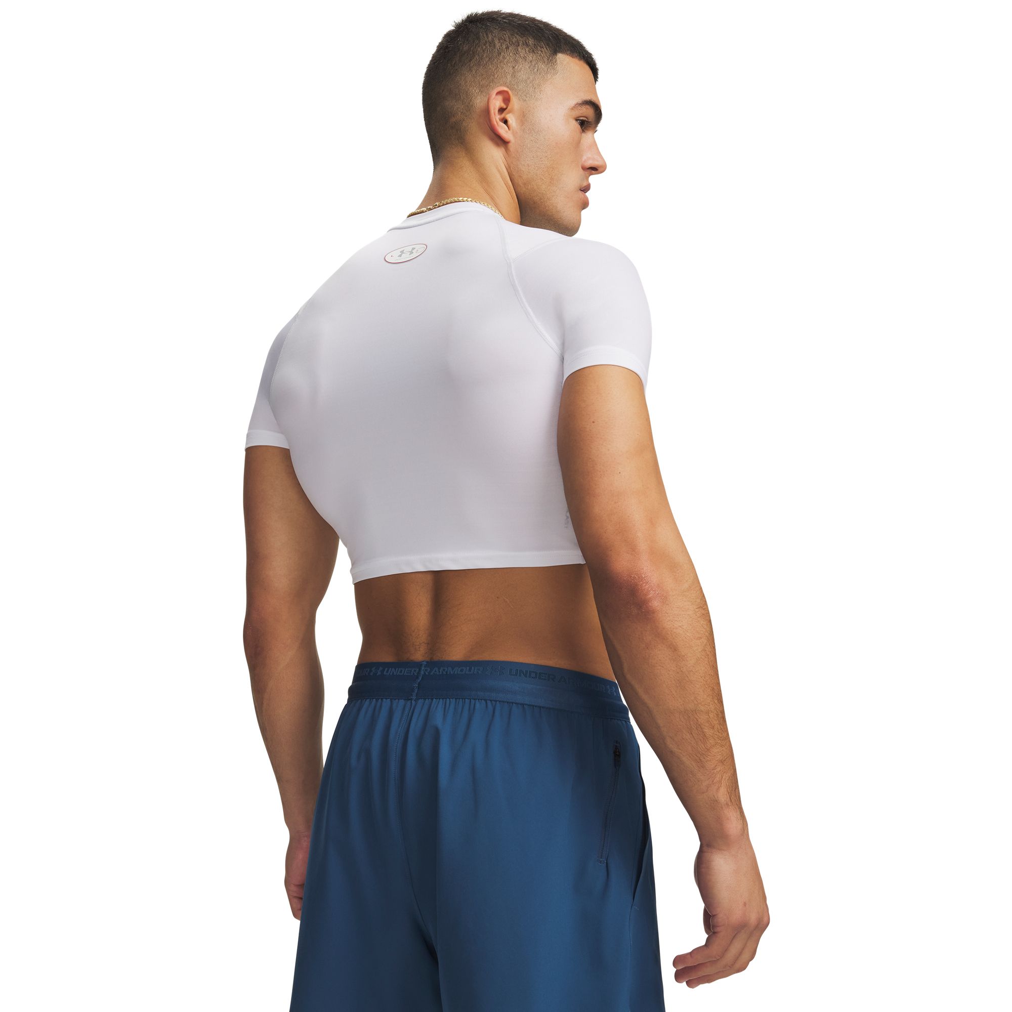 Under Armour Men's HeatGear Elite Cropped Compression T-Shirt product image