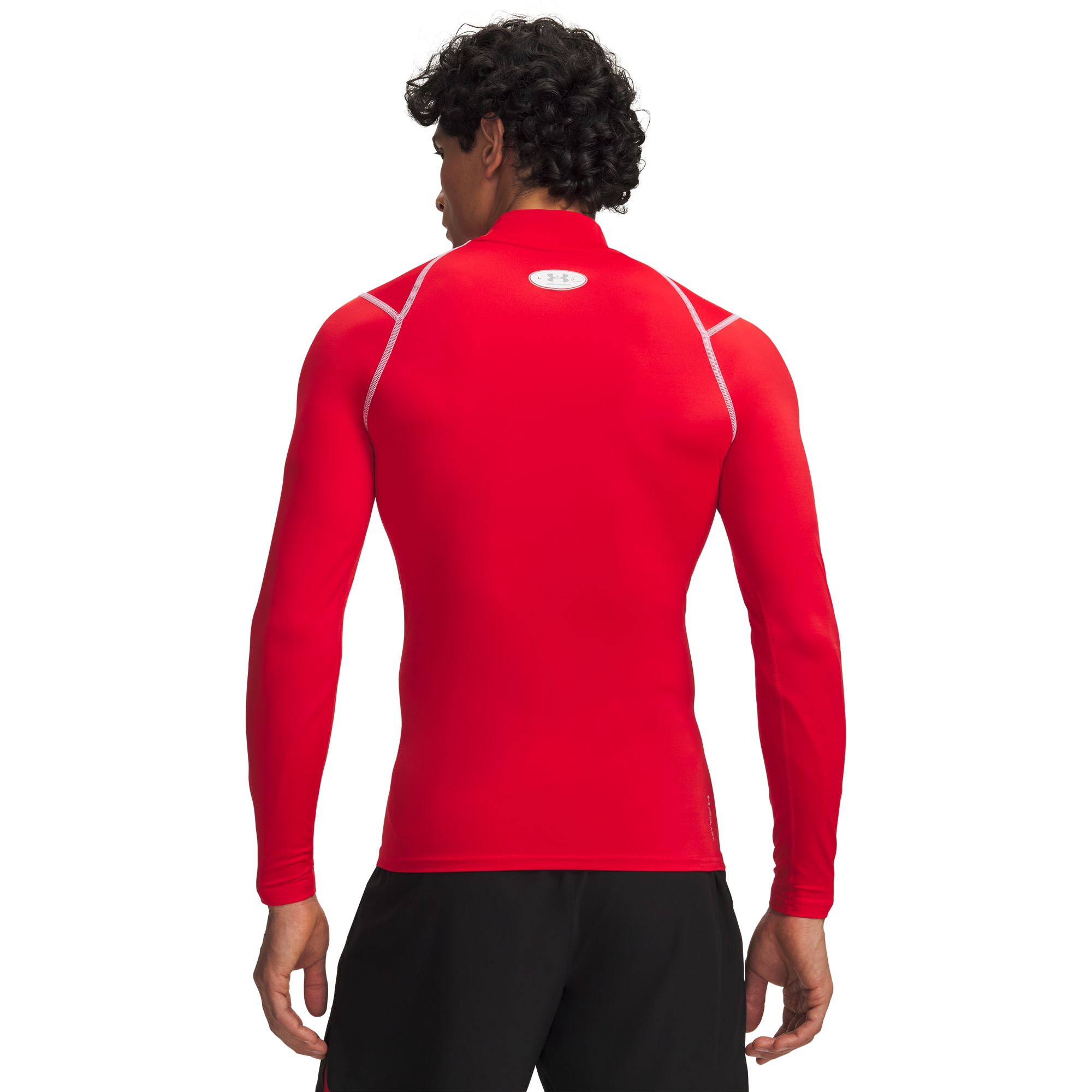 Under Armour Men's HeatGear Elite Mock Neck Long Sleeve Compression Shirt product image
