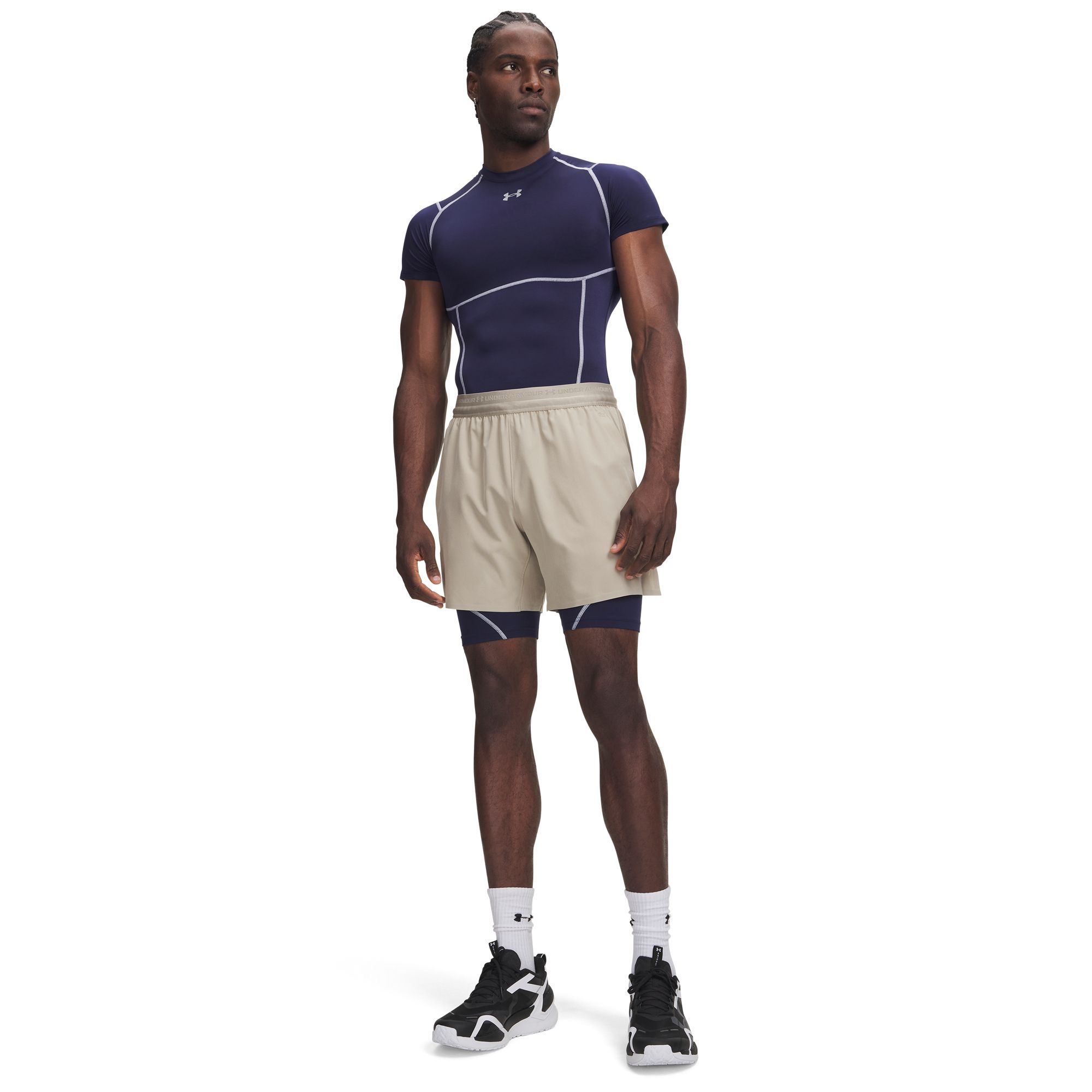 Under Armour Men's HeatGear Elite Long Compression Shorts product image