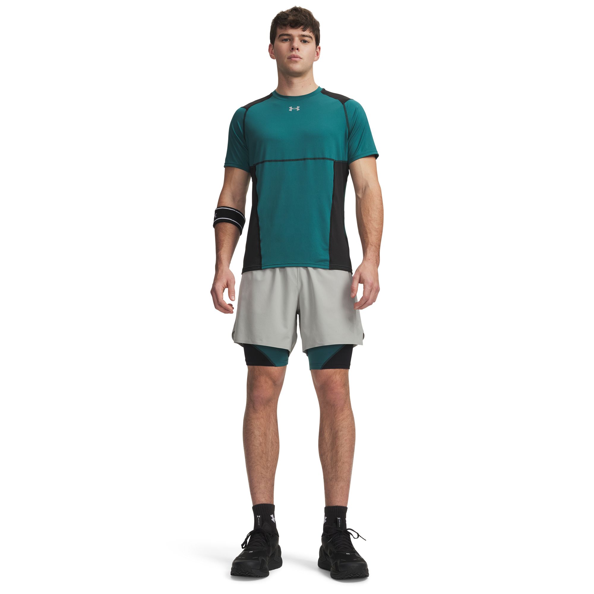 Under Armour Men's HeatGear Elite Long Compression Shorts product image