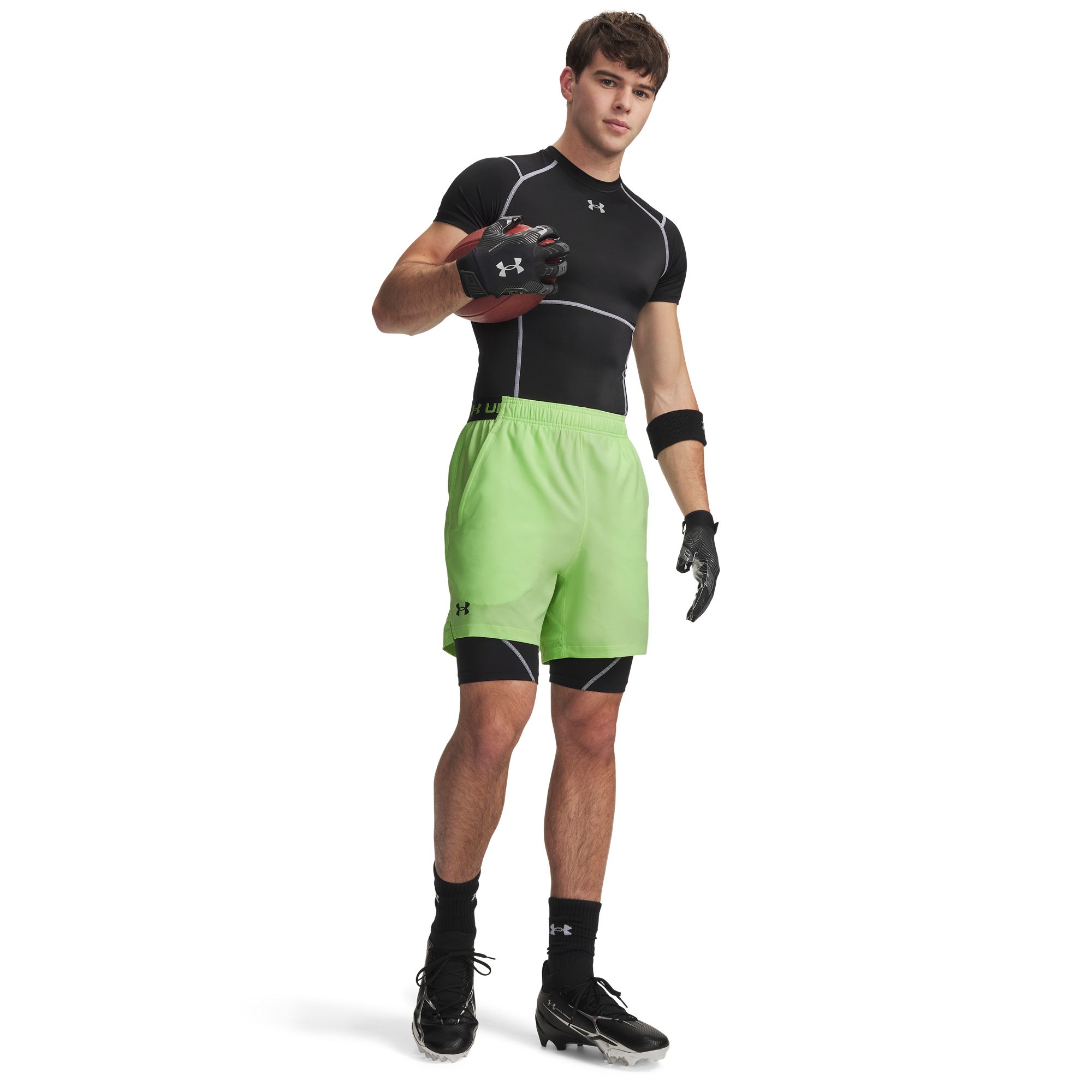 Under Armour Men's HeatGear Elite Long Compression Shorts product image