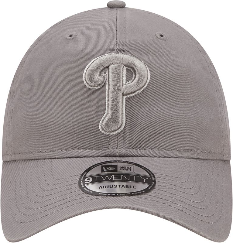 New Era Men's Philadelphia Phillies Grey Core Classic 9Twenty Adjustable Hat product image