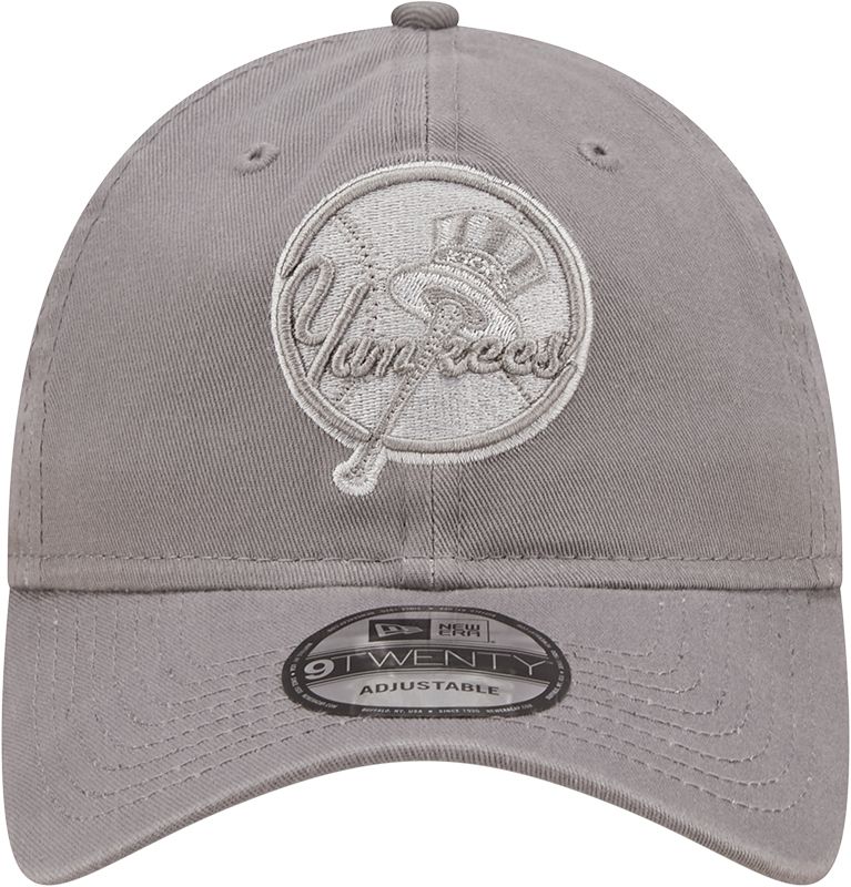 New Era Men's New York Yankees Grey Core Classic 9Twenty Adjustable Hat product image