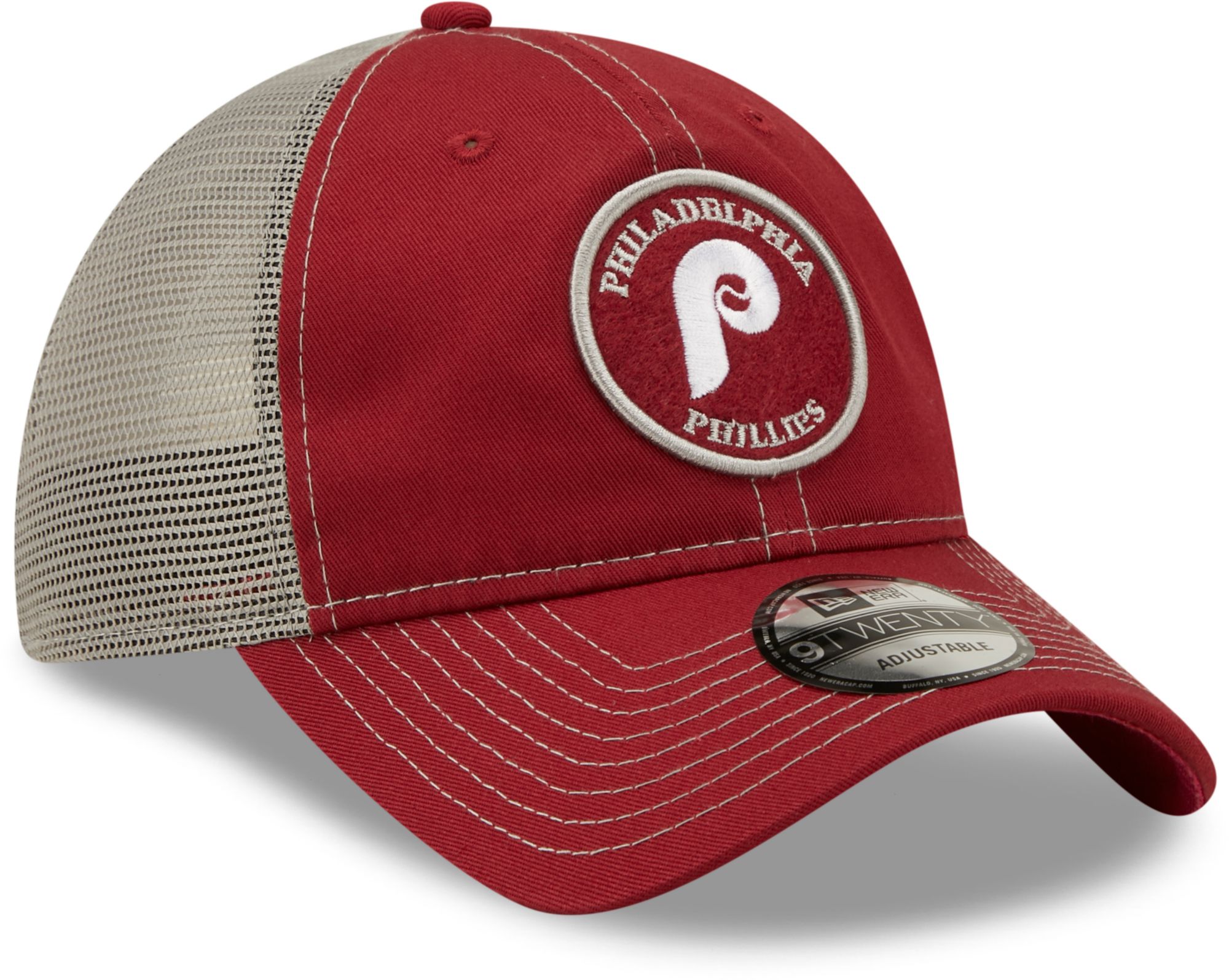 New Era Men's Philadelphia Phillies Red 9Twenty Circle Adjustable Hat product image