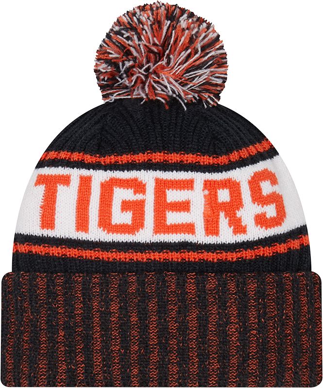 New Era Men's Detroit Tigers Navy Marl Knit Beanie product image
