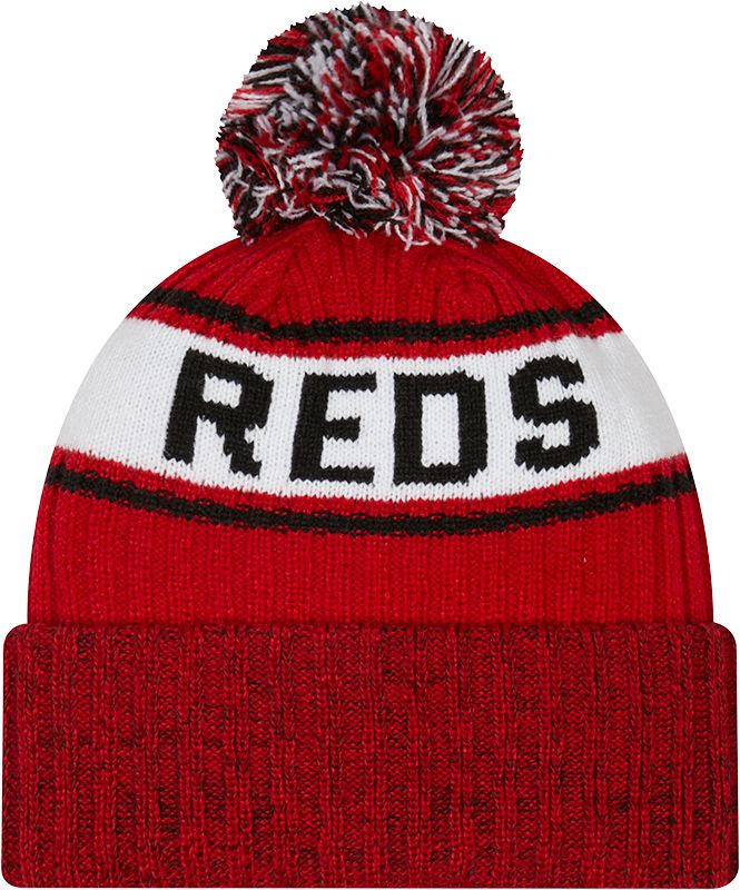 New Era Men's Cincinnati Reds Red Marl Knit Beanie product image