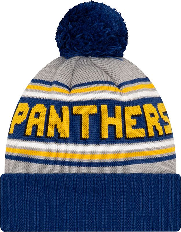 New Era Men's Pitt Panthers Blue Cheer Knit Pom Beanie product image