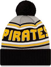 New Era Men's Pittsburgh Pirates Black Cheer Knit Hat product image