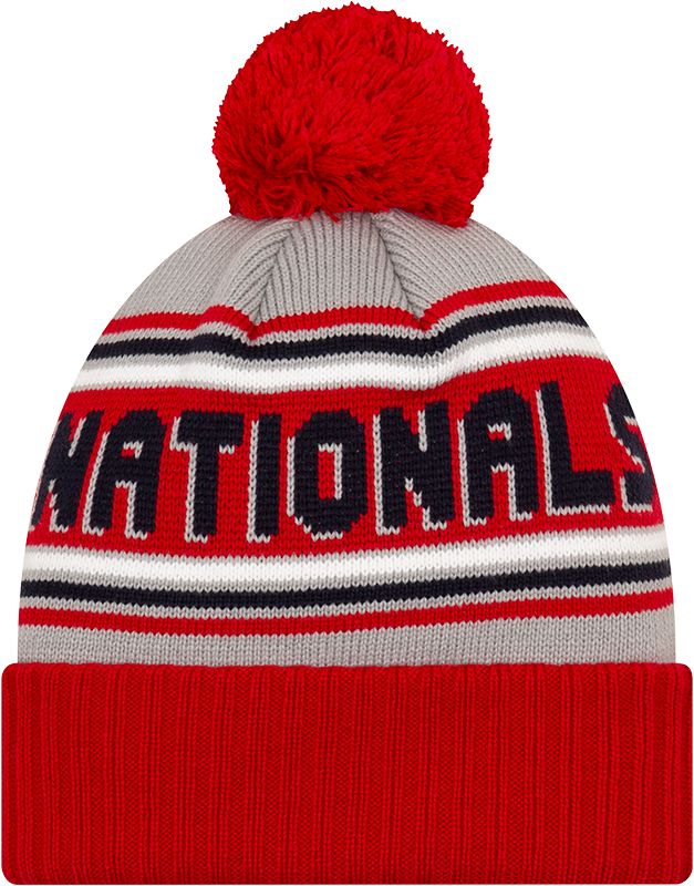 New Era Men's Washington Nationals Red Cheer Knit Hat product image