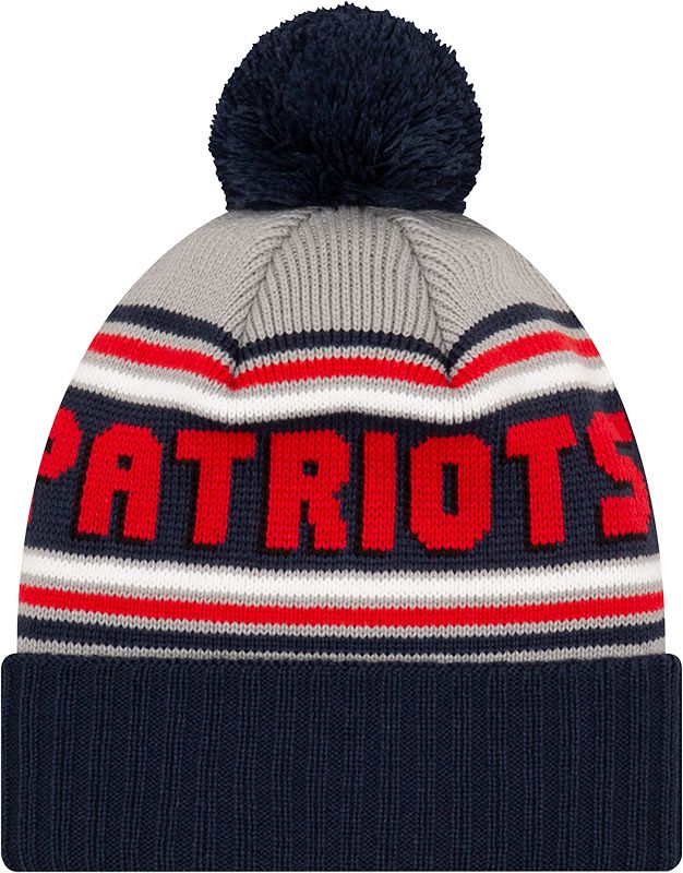 New Era Men's New England Patriots Navy Cuffed Cheer Beanie product image