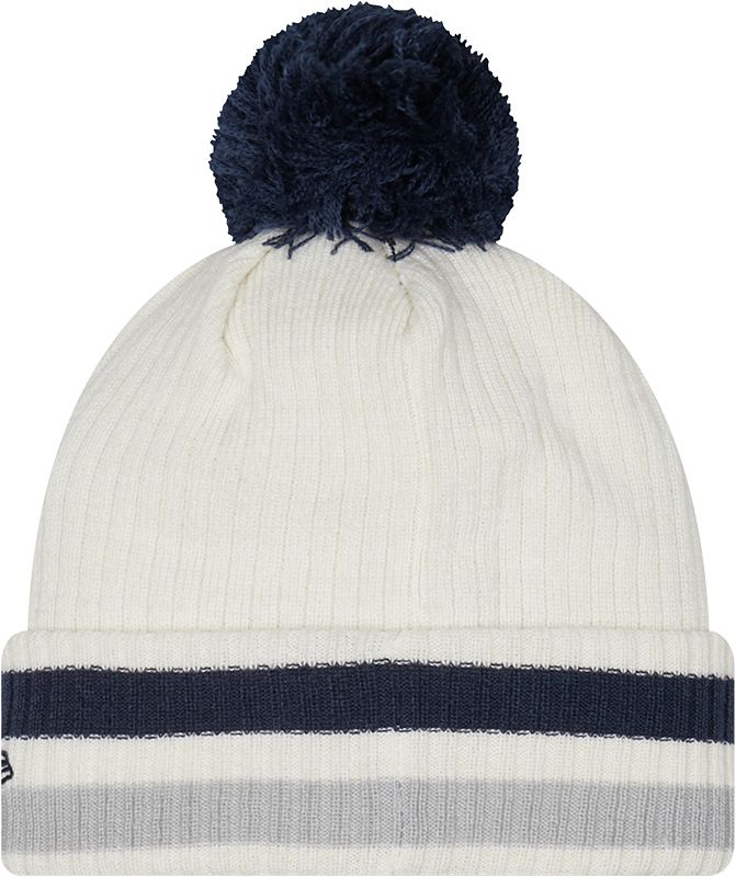 New Era Men's New York Yankees White Knit Retro Beanie product image