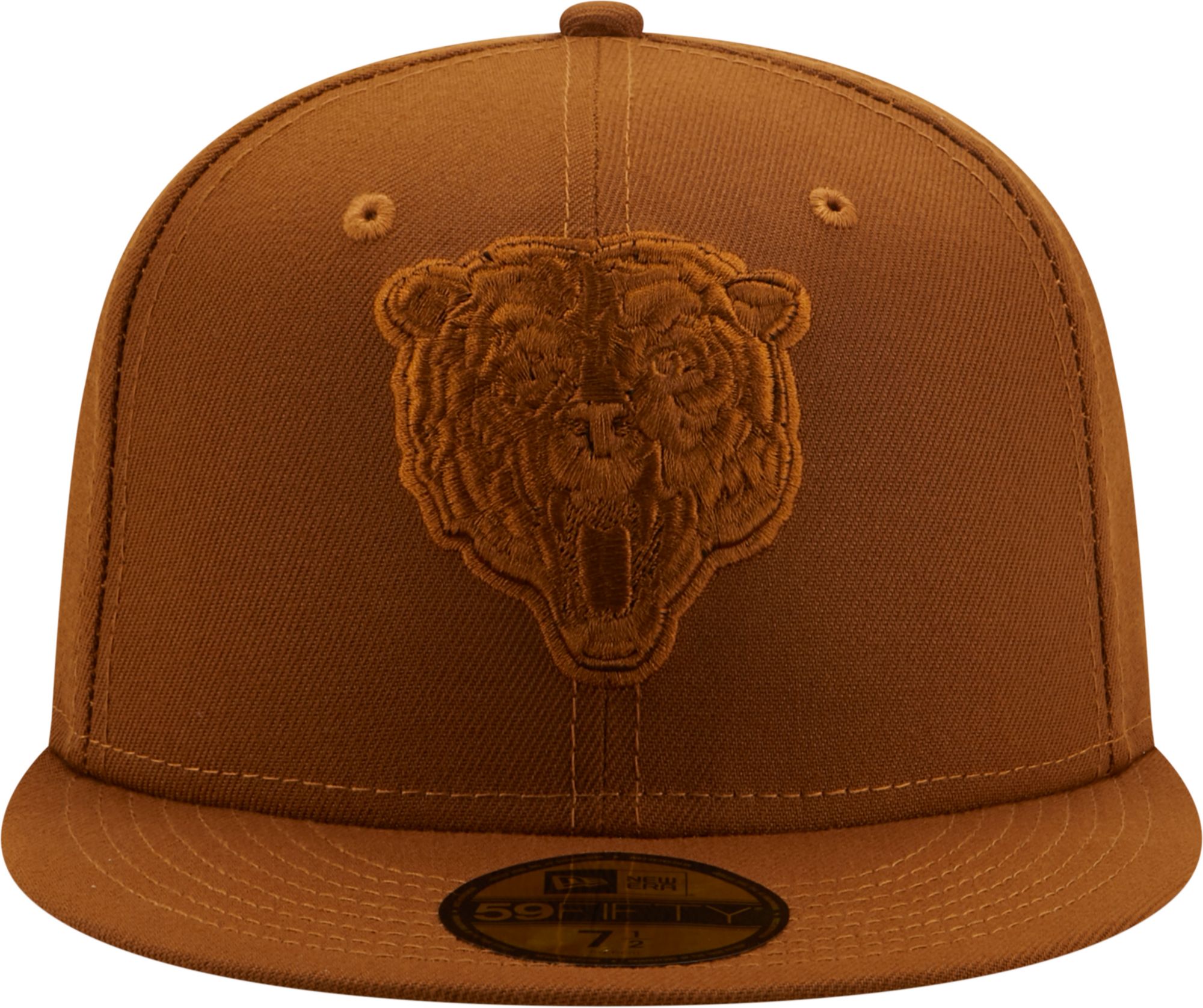 New Era Men's Chicago Bears Color Pack 59Fifty Peanut Fitted Hat product image