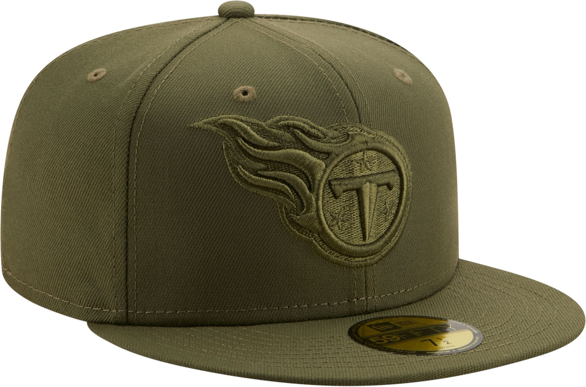 New Era Men's Los Angeles Rams Color Pack 59Fifty Olive Fitted Hat product image