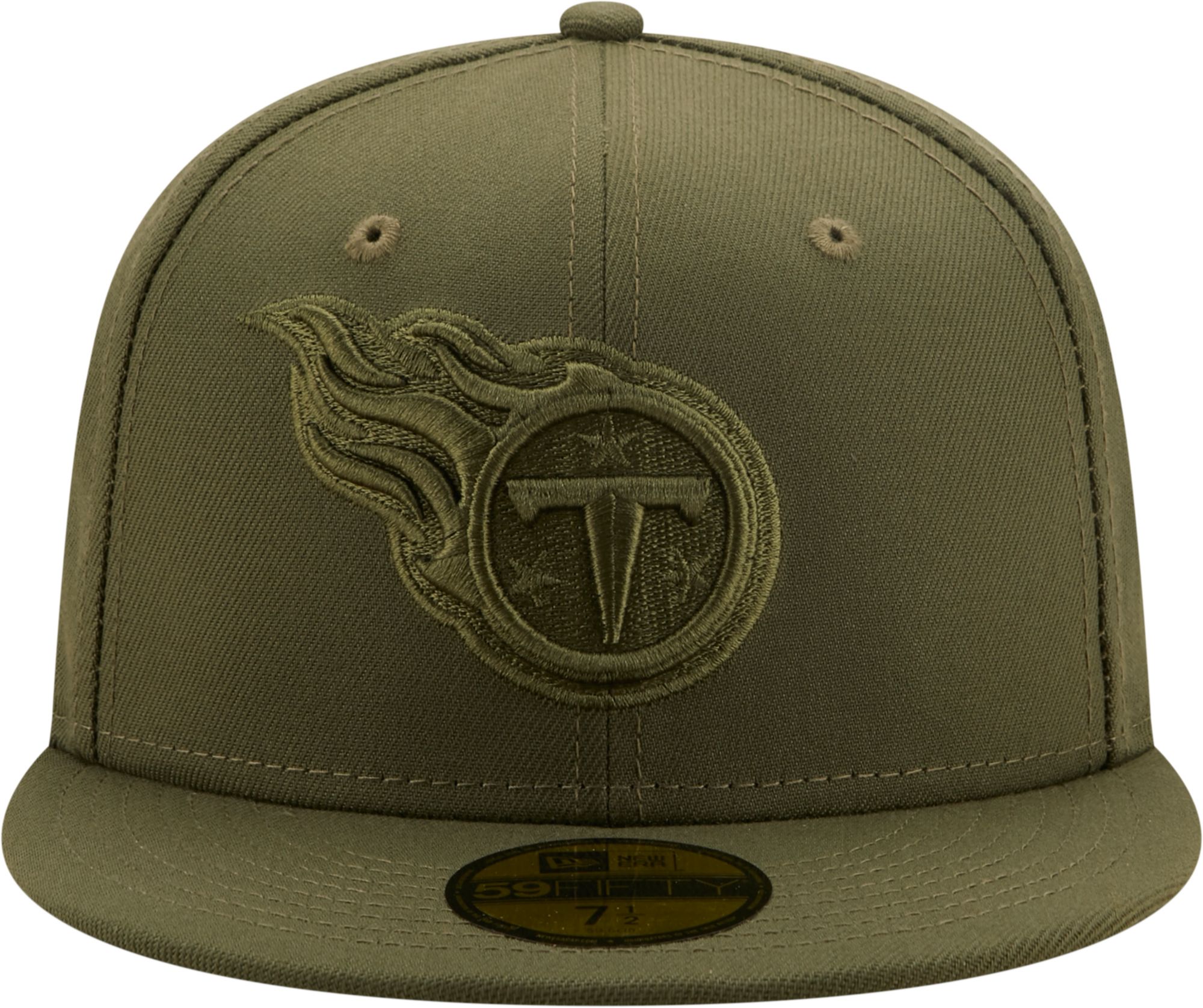 New Era Men's Los Angeles Rams Color Pack 59Fifty Olive Fitted Hat product image