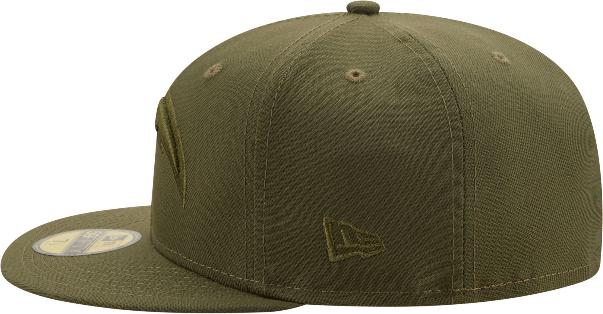 New Era Men's Los Angeles Chargers Color Pack 59Fifty Olive Fitted Hat product image
