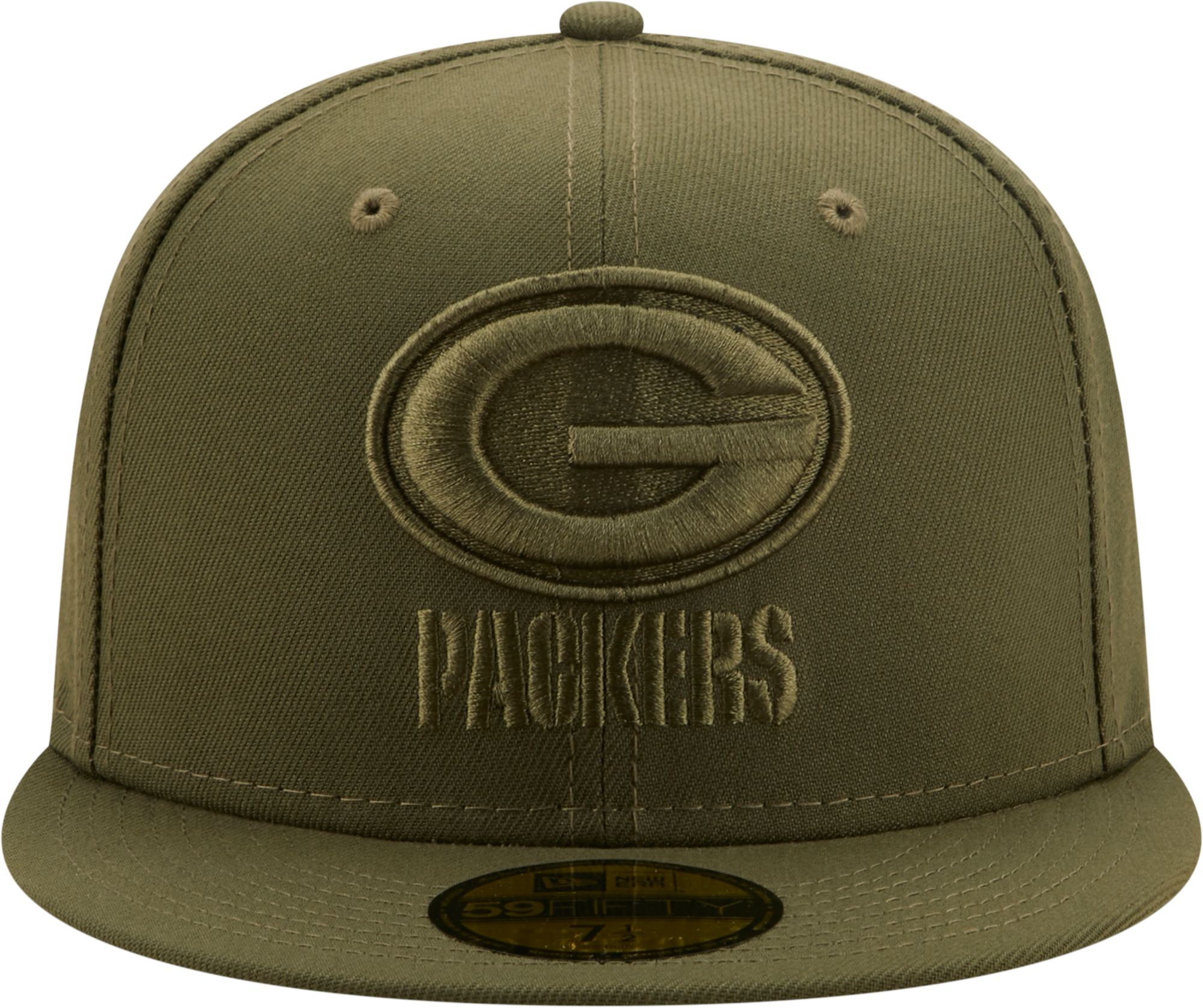 New Era Men's Green Bay Packers Color Pack 59Fifty Olive Fitted Hat product image