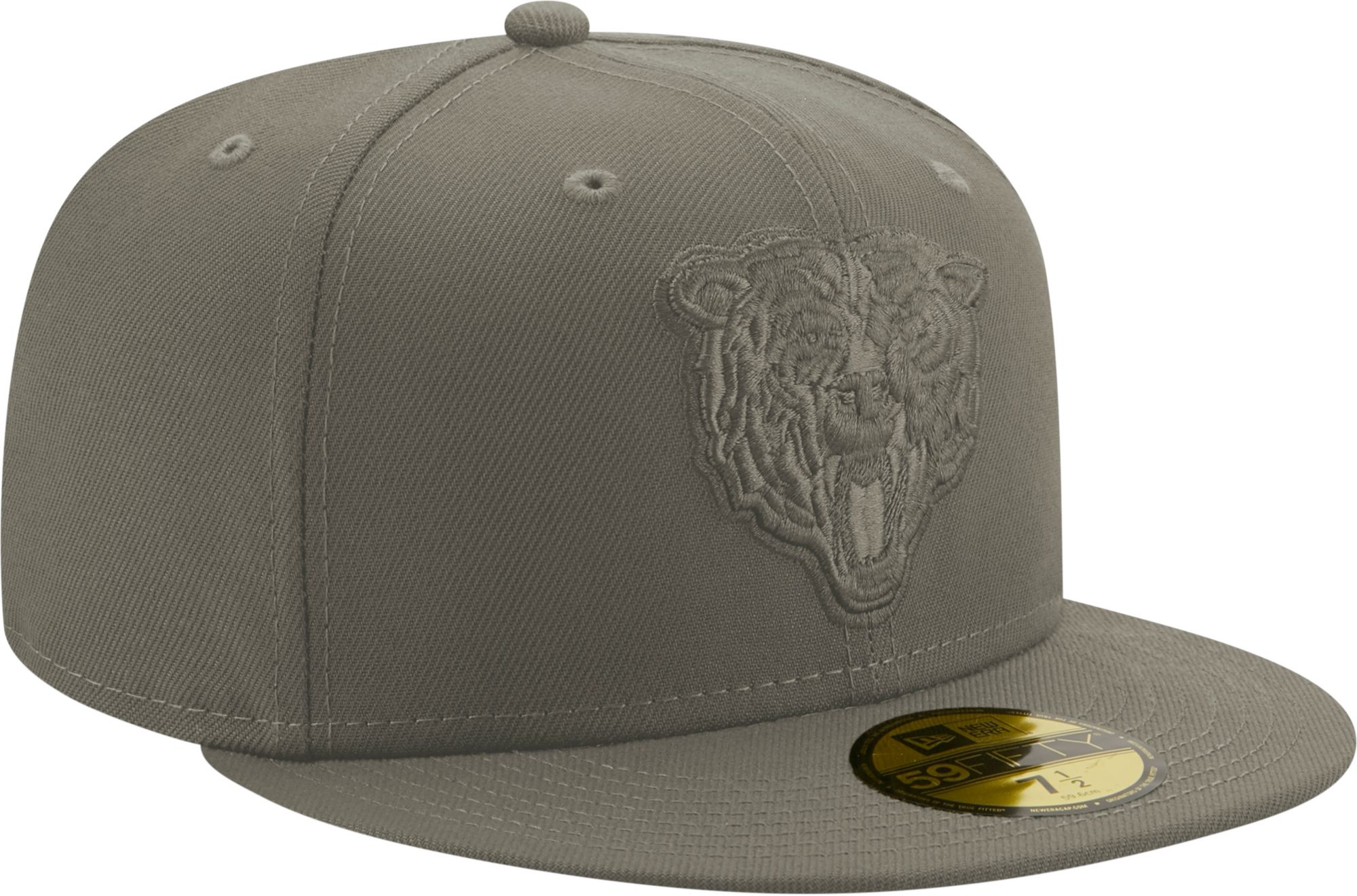 New Era Men's Chicago Bears Color Pack 59Fifty Grey Fitted Hat product image