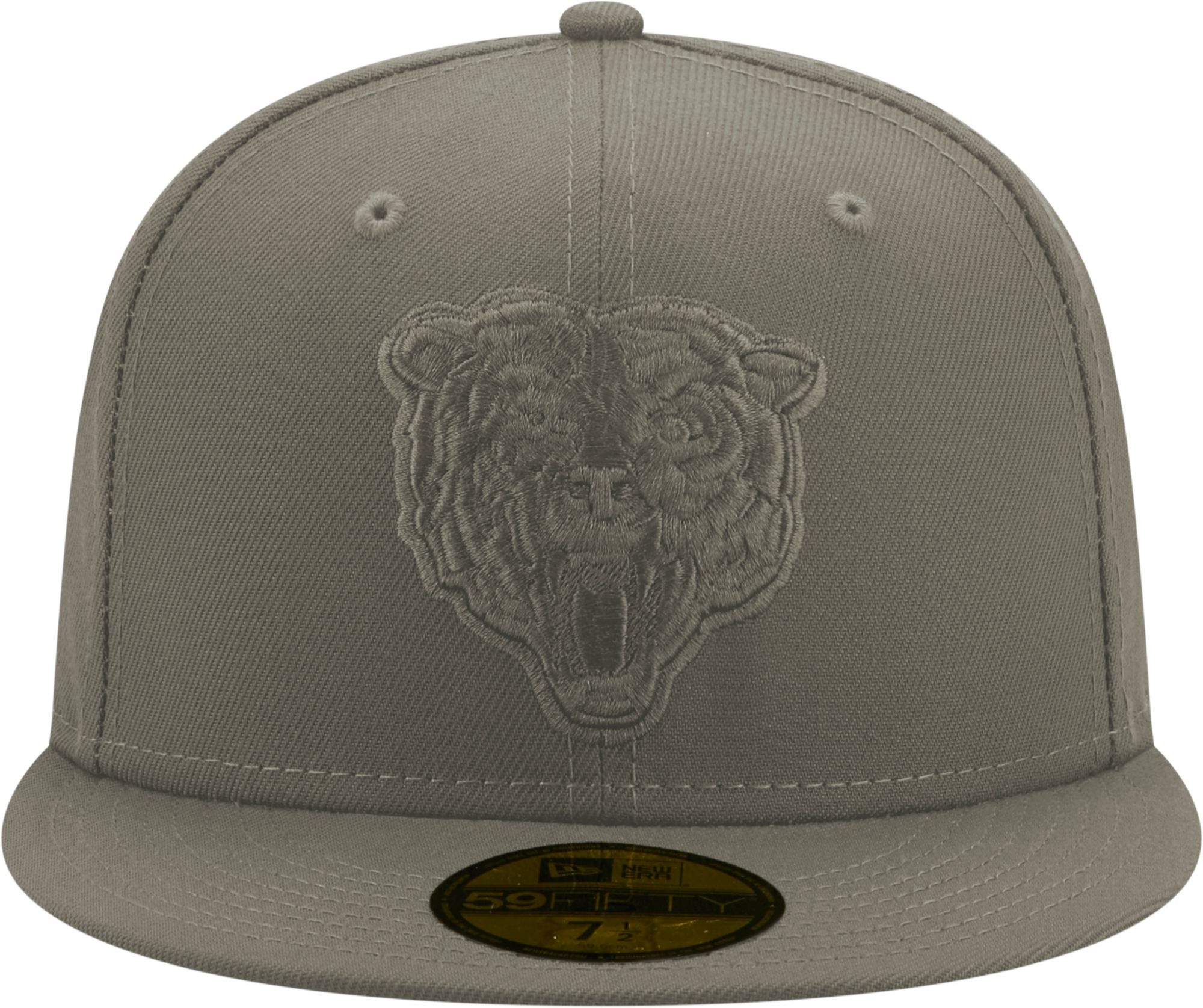 New Era Men's Chicago Bears Color Pack 59Fifty Grey Fitted Hat product image