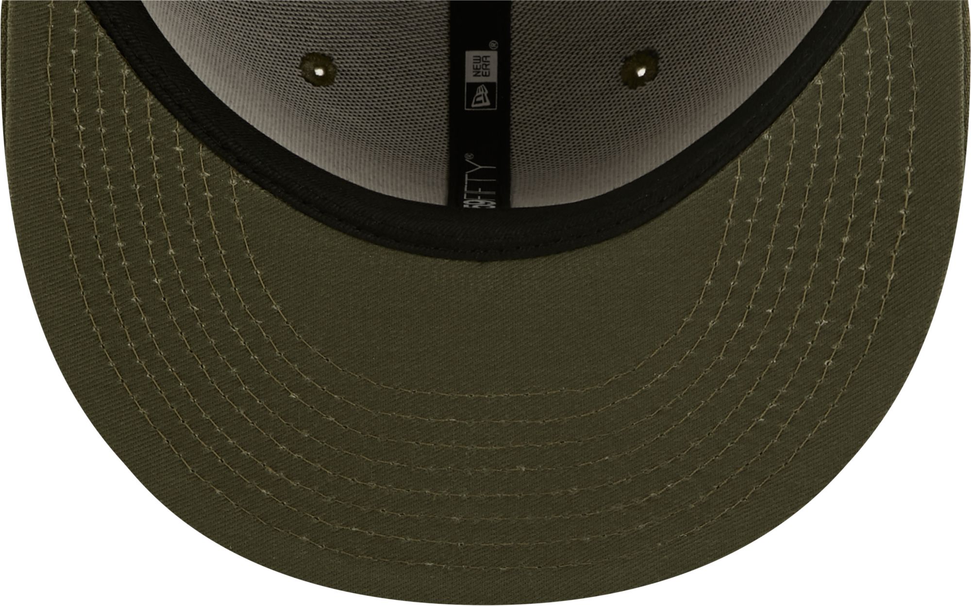 New Era Men's New England Patriots Color Pack 59Fifty Olive Fitted Hat product image
