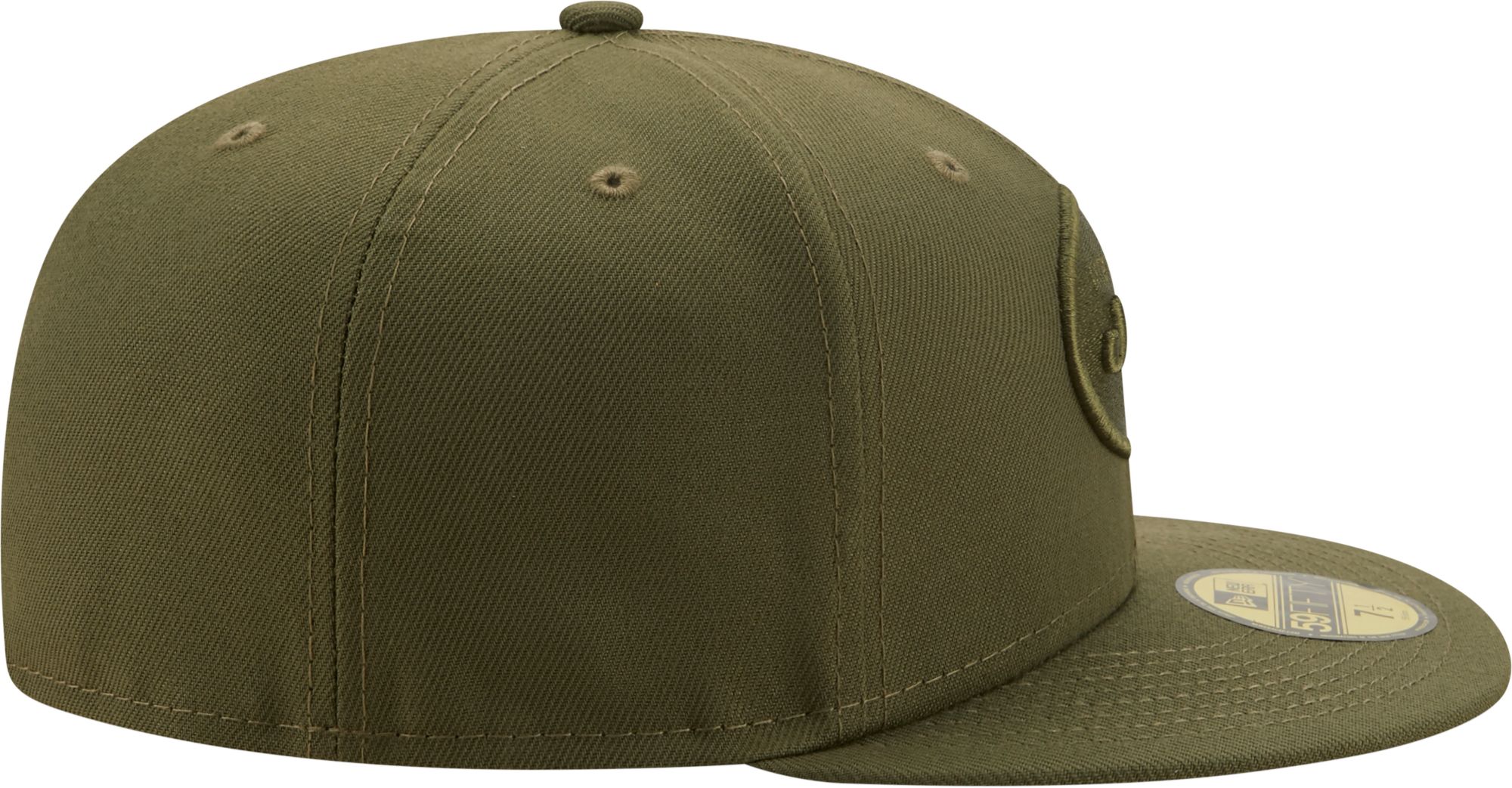 New Era Men's New York Jets Color Pack 59Fifty Olive Fitted Hat product image